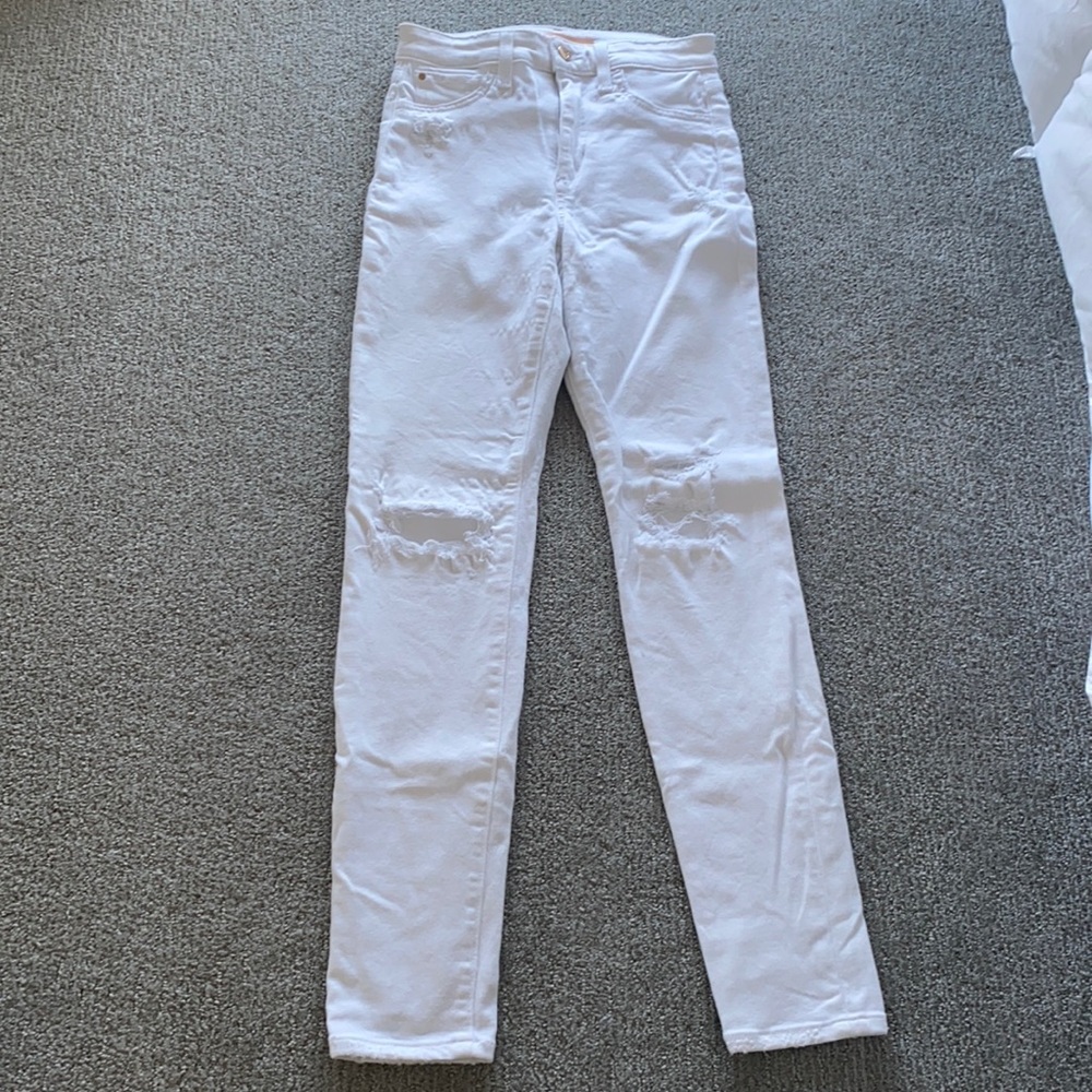 Joe’s jeans size 24 white skinny jeans